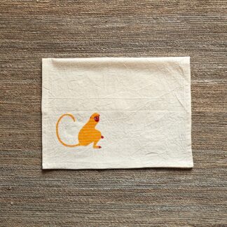Calyz Indian Monkey Tea towel